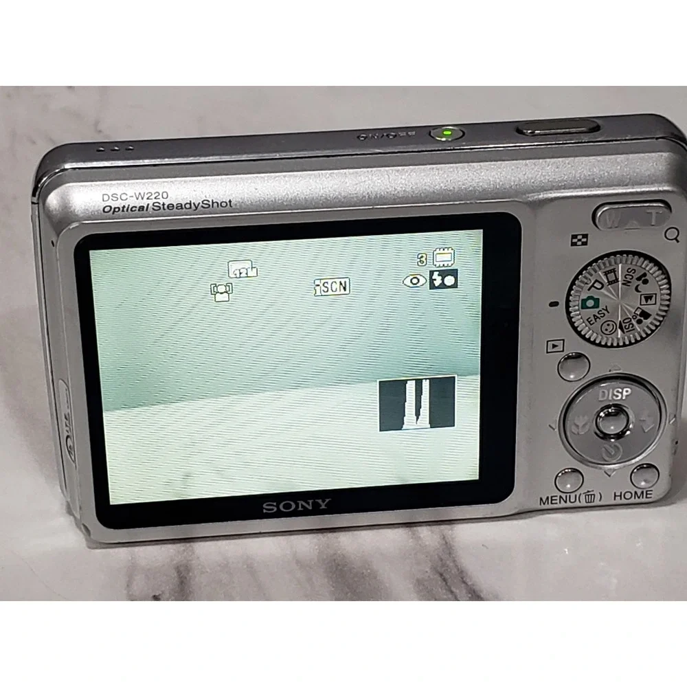 Sony Cyber-Shot DSC-W220 12.1 Mega Pixels 4x Optical Zoom Compact Digital Camera
